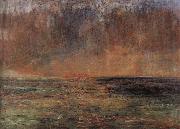 James Ensor Large Seascape-Sunset France oil painting artist